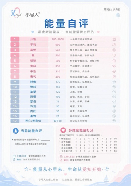 能量自评